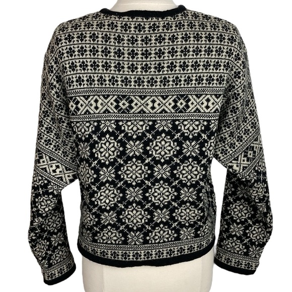 Vintage River Art Fair Isle Wool Cardigan - Picture 7 of 12